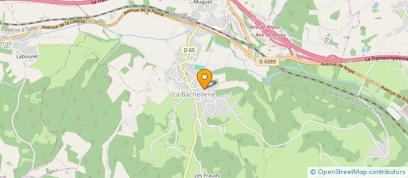 localisation de l'entreprise METALLERIE DE LASTOUR  AZERAT