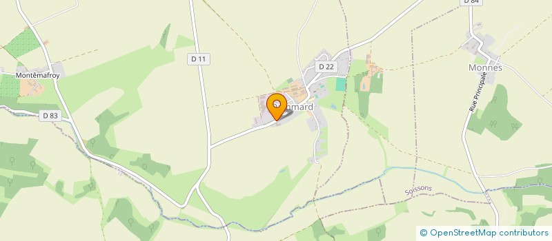 localisation de l'entreprise METALLERIE DU VALOIS à DAMMARD