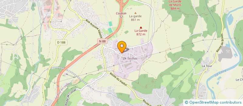 localisation de l'entreprise METALLERIE DU VELAY à LE PUY-EN-VELAY