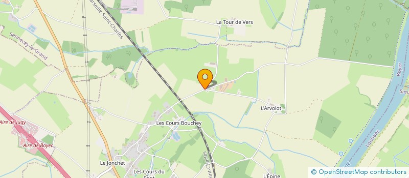 localisation de l'entreprise METALLERIE FERRONNERIE DU CHATEAU  BOYER