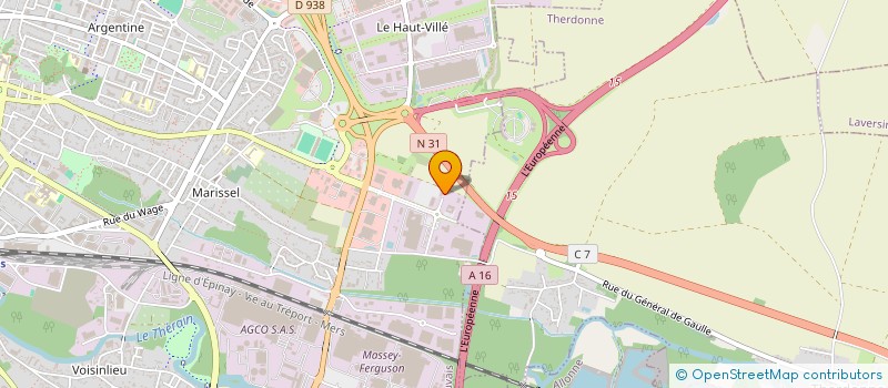 localisation de l'entreprise METALLERIE LEJEUNE à BEAUVAIS