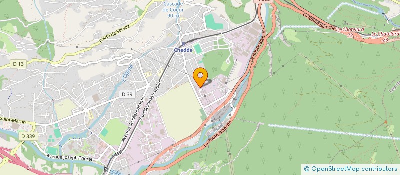 localisation de l'entreprise METALLERIE METZ  PASSY