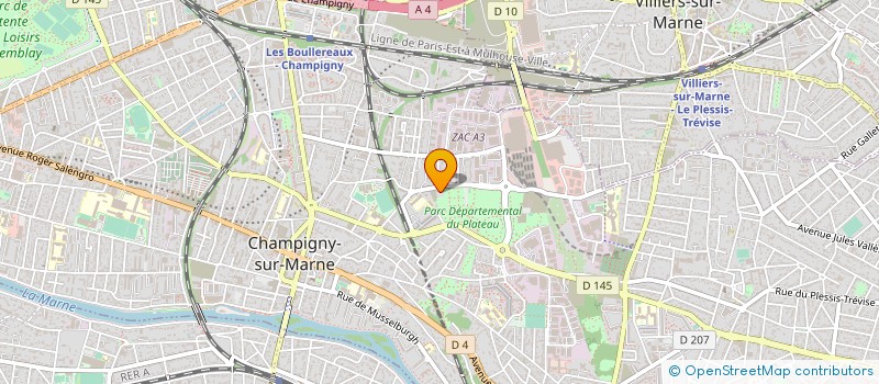localisation de l'entreprise METALLERIE NOUVELLE  VIGNEUX-SUR-SEINE