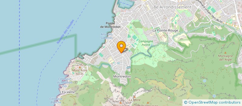 localisation de l'entreprise METALLERIE PASCIA- SALVAGNO à MARSEILLE