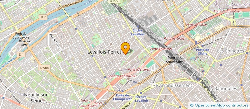 localisation de l'entreprise METALLICA TRADE CORP à LEVALLOIS-PERRET