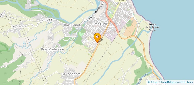 localisation de l'entreprise METALLIQUE EST 2000 à SAINT-BENOIT