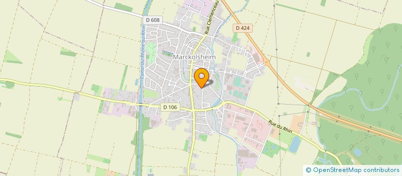 localisation de l'entreprise METALLURGIE CONCEPTION SOUDURE à MARCKOLSHEIM