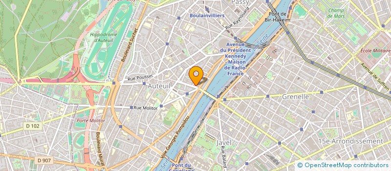 localisation de l'entreprise METALLURGIQUE D AQUITAINE à PARIS