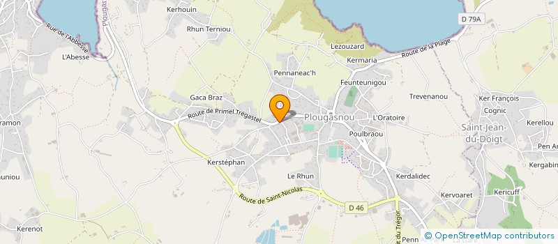 localisation de l'entreprise METALMIX à PLOUGASNOU