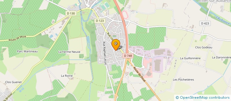 localisation de l'entreprise METALOGIQUE à GENNES-VAL-DE-LOIRE