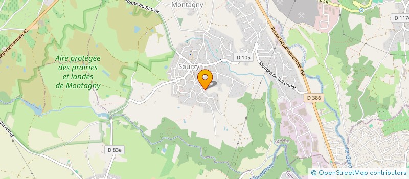 localisation de l'entreprise METALONE  MONTAGNY