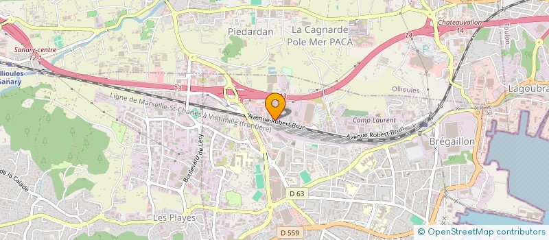 localisation de l'entreprise METALPROD  LA SEYNE SUR MER