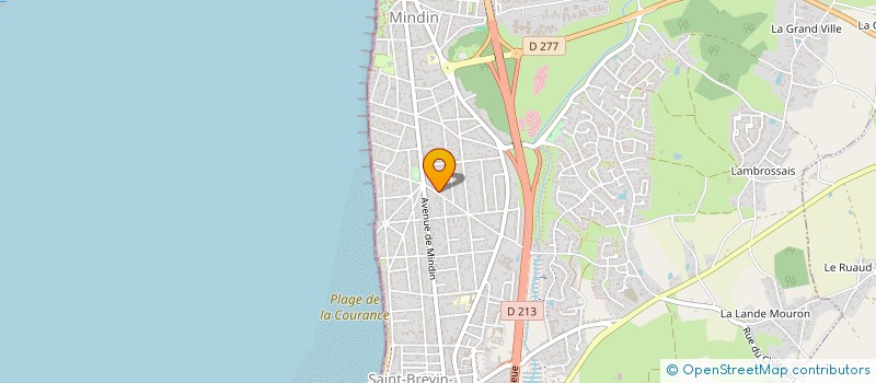 localisation de l'entreprise METALPROTEC à SAINT-BREVIN-LES-PINS