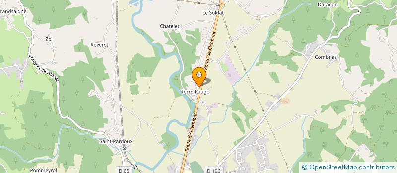 localisation de l'entreprise METALU DU LIVRADOIS à AMBERT