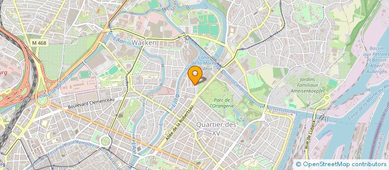 localisation de l'entreprise METALUVER FRANCE à STRASBOURG