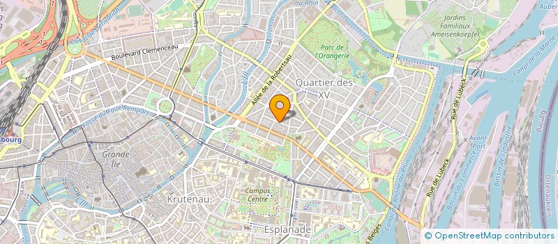 localisation de l'entreprise METAMED à STRASBOURG