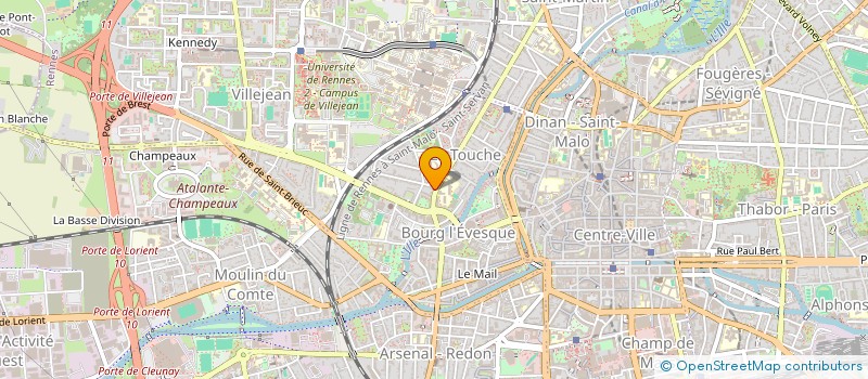 localisation de l'entreprise METAMETIS & CO à RENNES