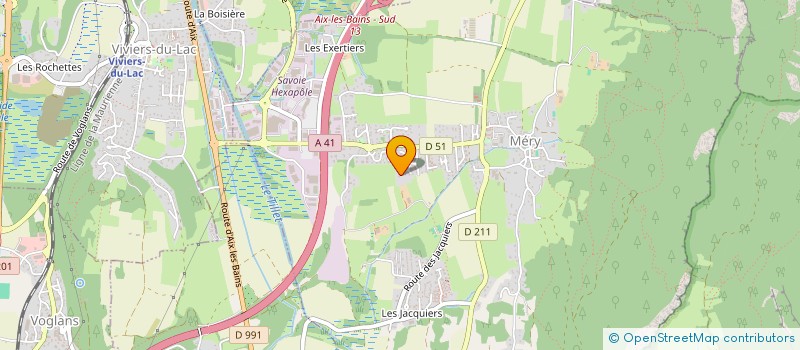 localisation de l'entreprise METAMORPH'HOME à MERY