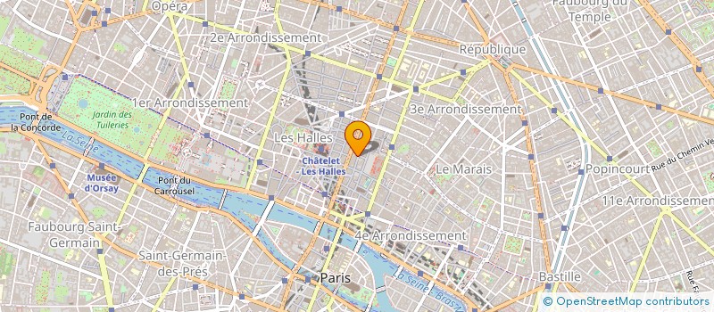 localisation de l'entreprise METAMORPH'OSE  PARIS