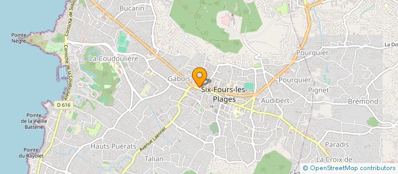 localisation de l'entreprise METAMORPH STUDIO à SIX-FOURS-LES-PLAGES