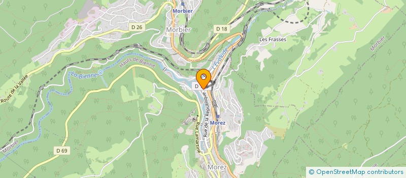 localisation de l'entreprise METAMORPHA INVEST  HAUTS DE BIENNE