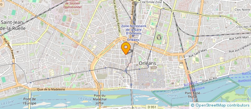 localisation de l'entreprise METAMORPHOSE  ORLEANS