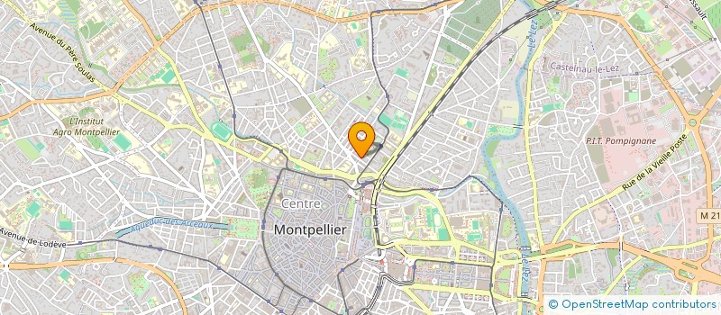 localisation de l'entreprise METAMORPHOSE à MONTPELLIER