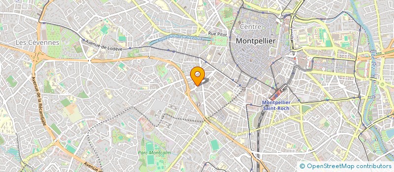 localisation de l'entreprise METAMORPHOSE à MONTPELLIER