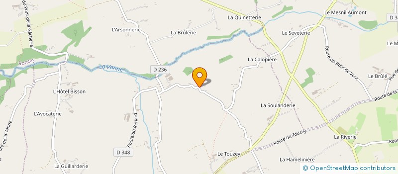 localisation de l'entreprise METAMORPHOSE à SAINT-DENIS-LE-GAST