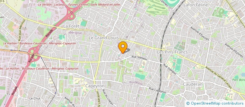 localisation de l'entreprise METAMORPHOSE RENOVATION à BORDEAUX