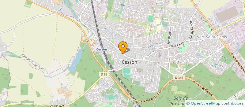 localisation de l'entreprise METAMORPHOZ COACHING  CESSON