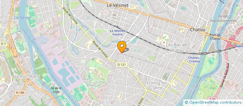 localisation de l'entreprise METANEMO  LE VESINET