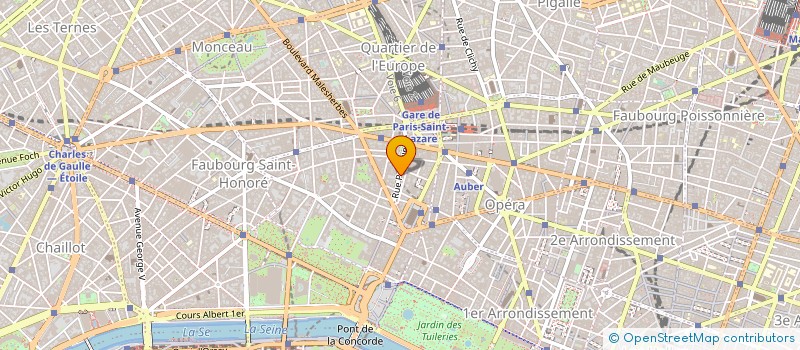 localisation de l'entreprise METANIE SARL à PARIS