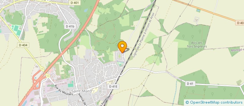 localisation de l'entreprise METANOIA DE ZOE  SAINT-MARD