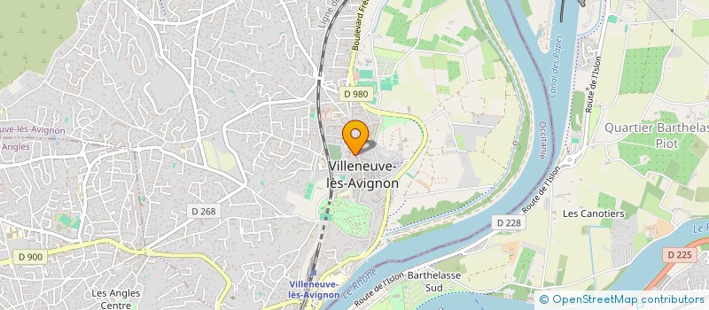 localisation de l'entreprise METANOIA MUSIQUE  VILLENEUVE-LES-AVIGNON