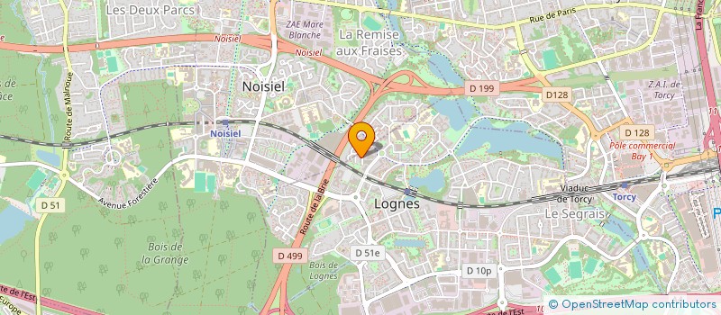 localisation de l'entreprise METAOUA  LONGPERRIER