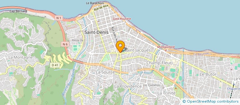 localisation de l'entreprise METAPHORE à SAINT-DENIS