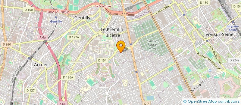 localisation de l'entreprise METAPHORES ET BAVARDAGES à LE KREMLIN-BICETRE