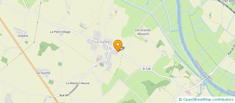 localisation de l'entreprise METAPLOMBE  LA VALLEE