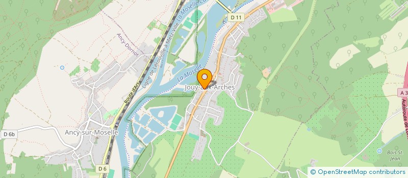 localisation de l'entreprise METAPO  JOUY-AUX-ARCHES