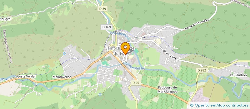 localisation de l'entreprise METARTMORPH'OSE  SAINT-HIPPOLYTE-DU-FORT