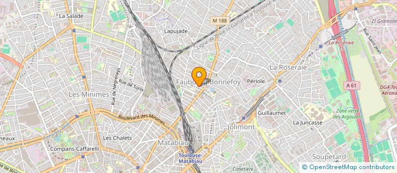 localisation de l'entreprise METASATCOM  TOULOUSE