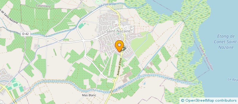 localisation de l'entreprise METASERVICES  SAINT-NAZAIRE