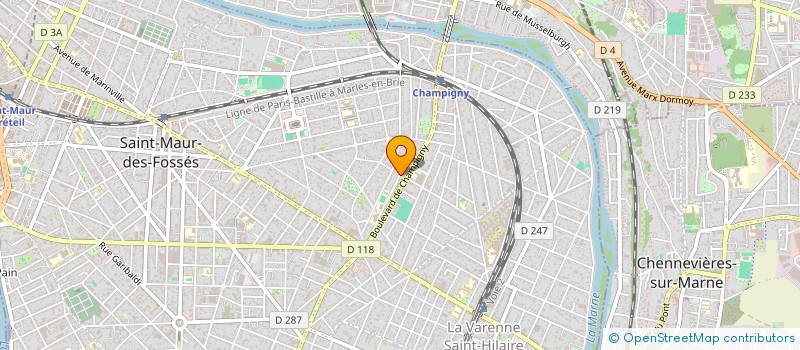 localisation de l'entreprise METASHIFT à SAINT-MAUR-DES-FOSSES