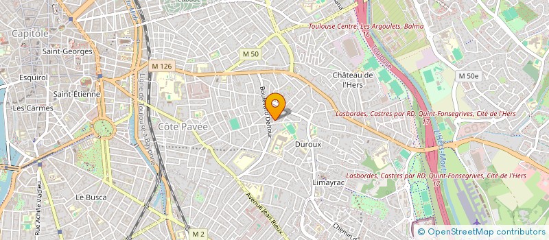localisation de l'entreprise METASIGMART à TOULOUSE