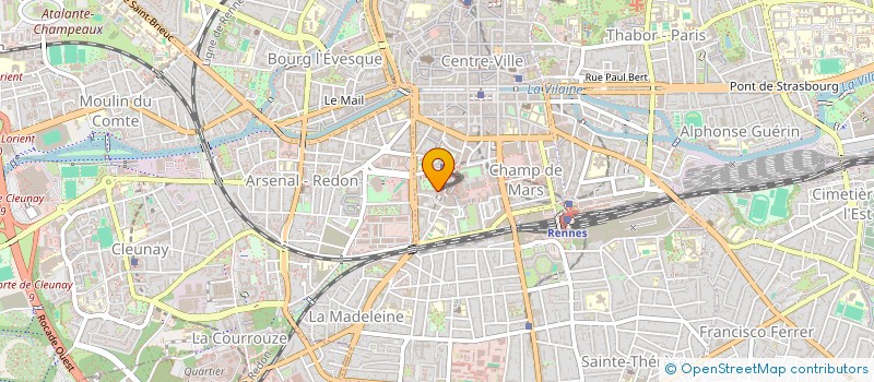 localisation de l'entreprise METASOFT à RENNES
