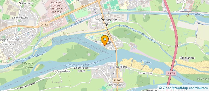 localisation de l'entreprise METASOUND POST-PRODUCTION à LES PONTS-DE-CE