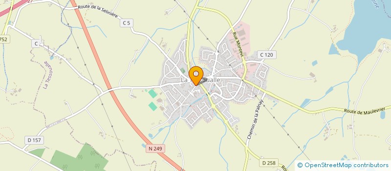 localisation de l'entreprise METASTYL à LA SEGUINIERE