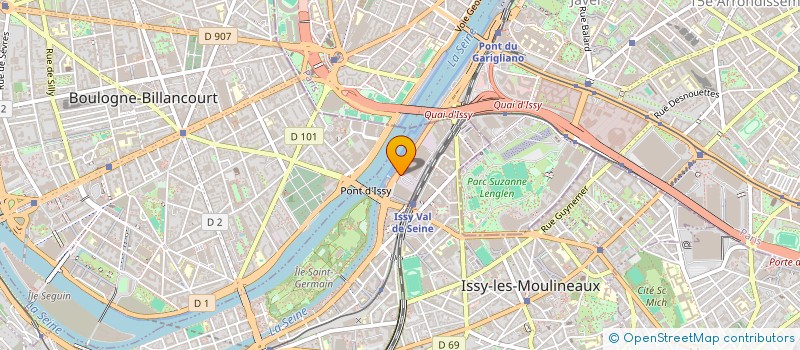 localisation de l'entreprise METASWITCH NETWORKS à ISSY-LES-MOULINEAUX