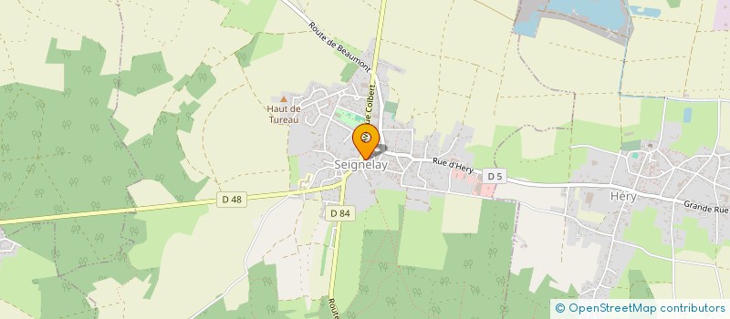 localisation de l'entreprise METATERRA  HAUTERIVE